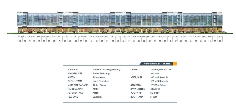 Ruko Dalton | Jual Properti Summarecon Gading Serpong